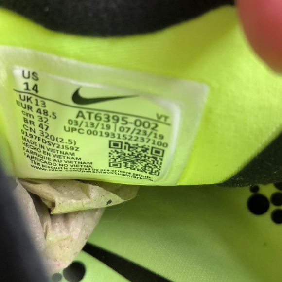 Nike Joyride CC3 Setter Neon/Black Sneakers Size 14 NEW - Picture 10 of 12